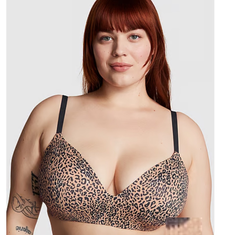 Leopard Print Women's Bra
